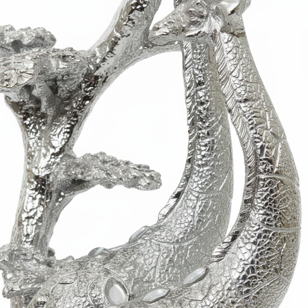 Silver Giraffe - Close-up Detail