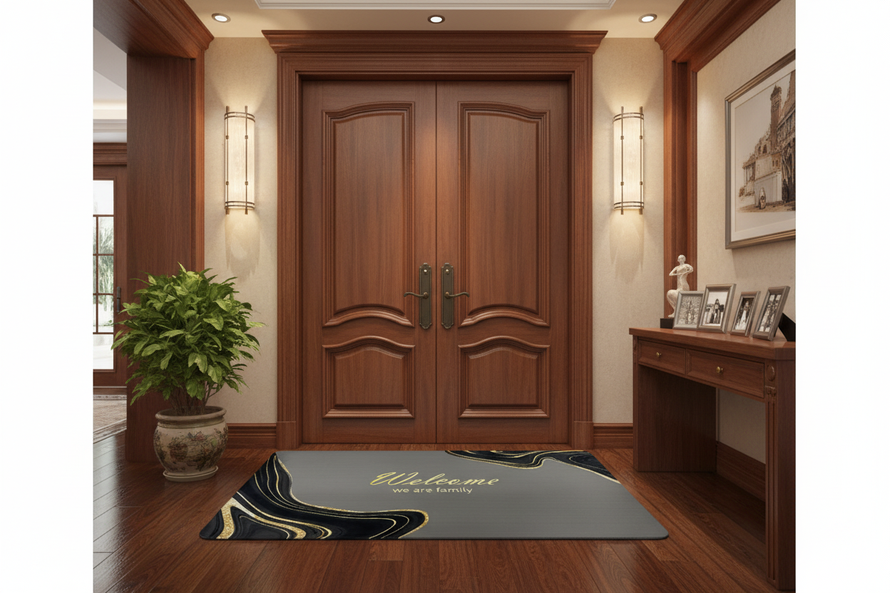 Welcome We Are Family Door Mat - Lifestyle Home Entrance