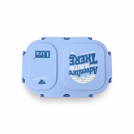 Liza Adventure Lunch Box - White Background Top View