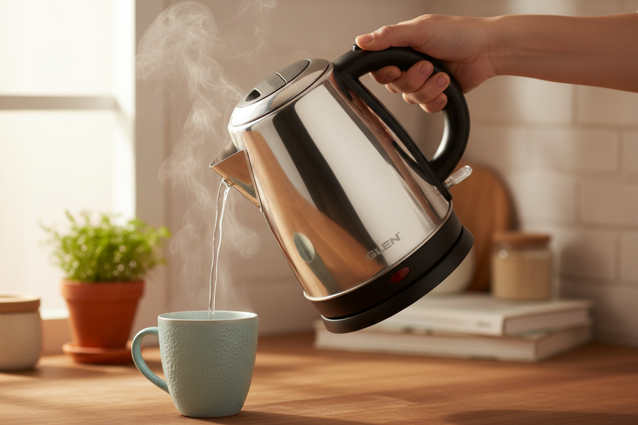 Glen Electric Kettle - Hand Pouring Hot Water with Steam