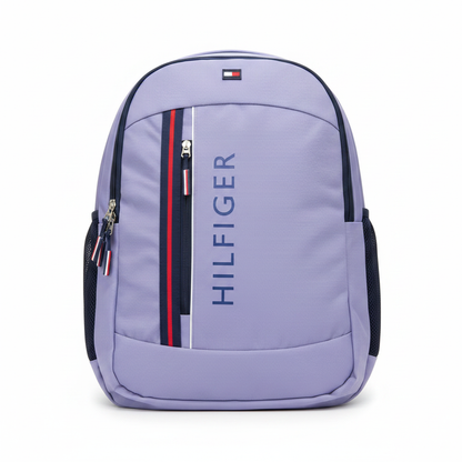 Tommy Hilfiger Lavender Purple Backpack White Background