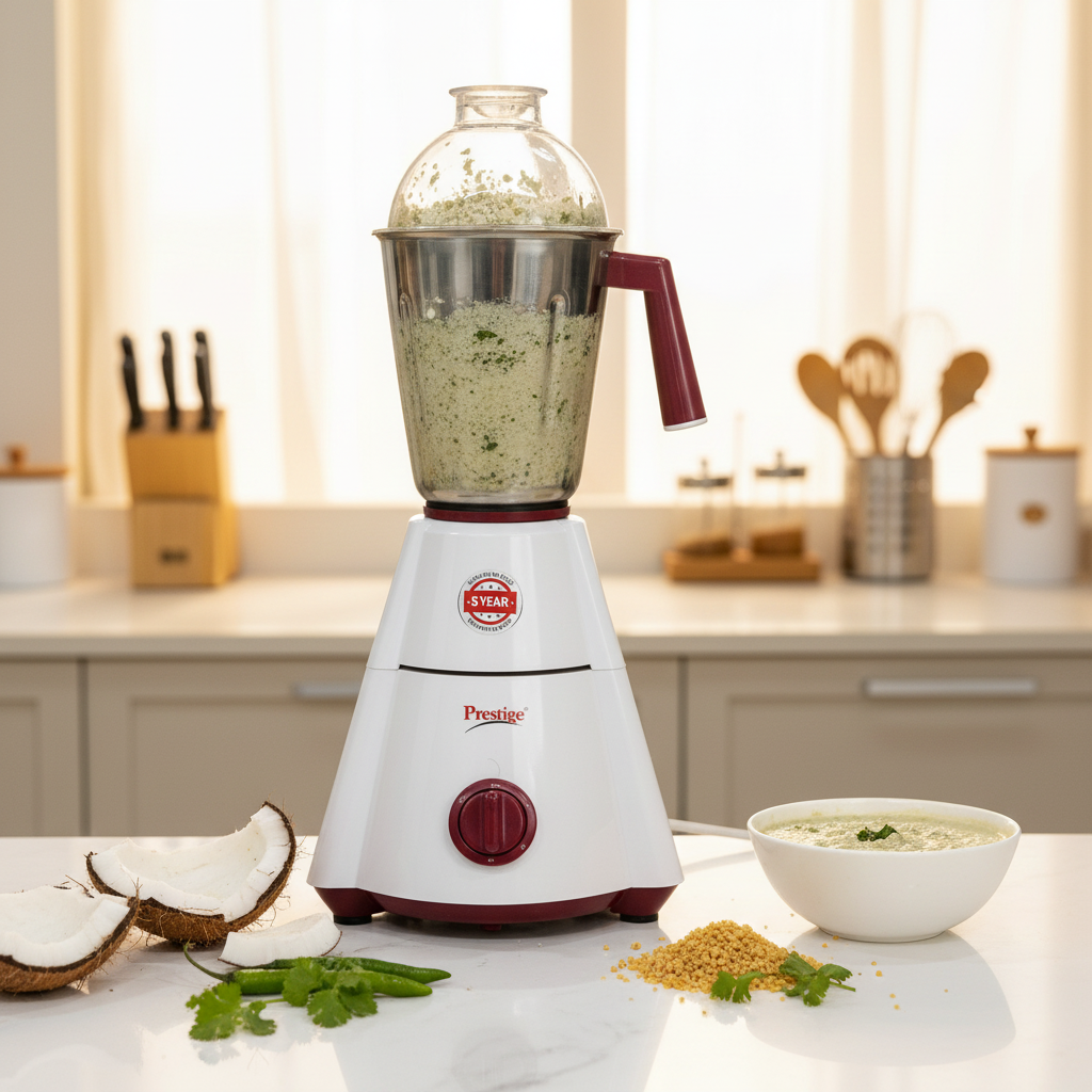 Prestige Mixer Grinder - Chutney Grinding Lifestyle