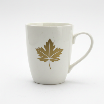 BORN Chef Gold Maple Leaf Mug Front View