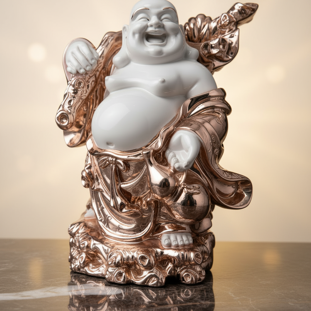 Laughing Buddha - Robe Detail