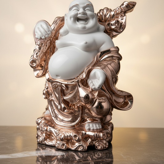 Laughing Buddha - Robe Detail