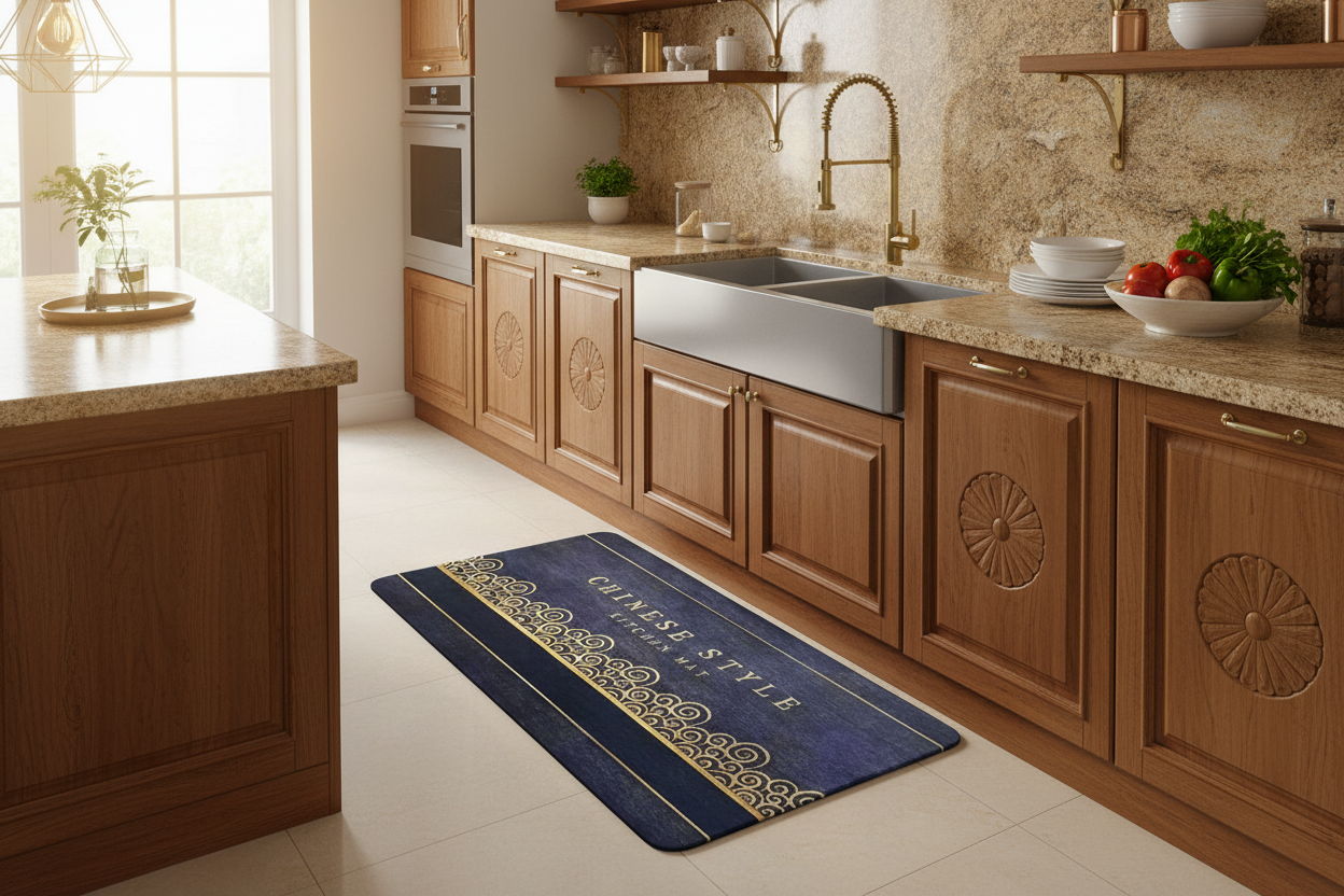 Chinese Style Kitchen Mat - Lifestyle Kitchen