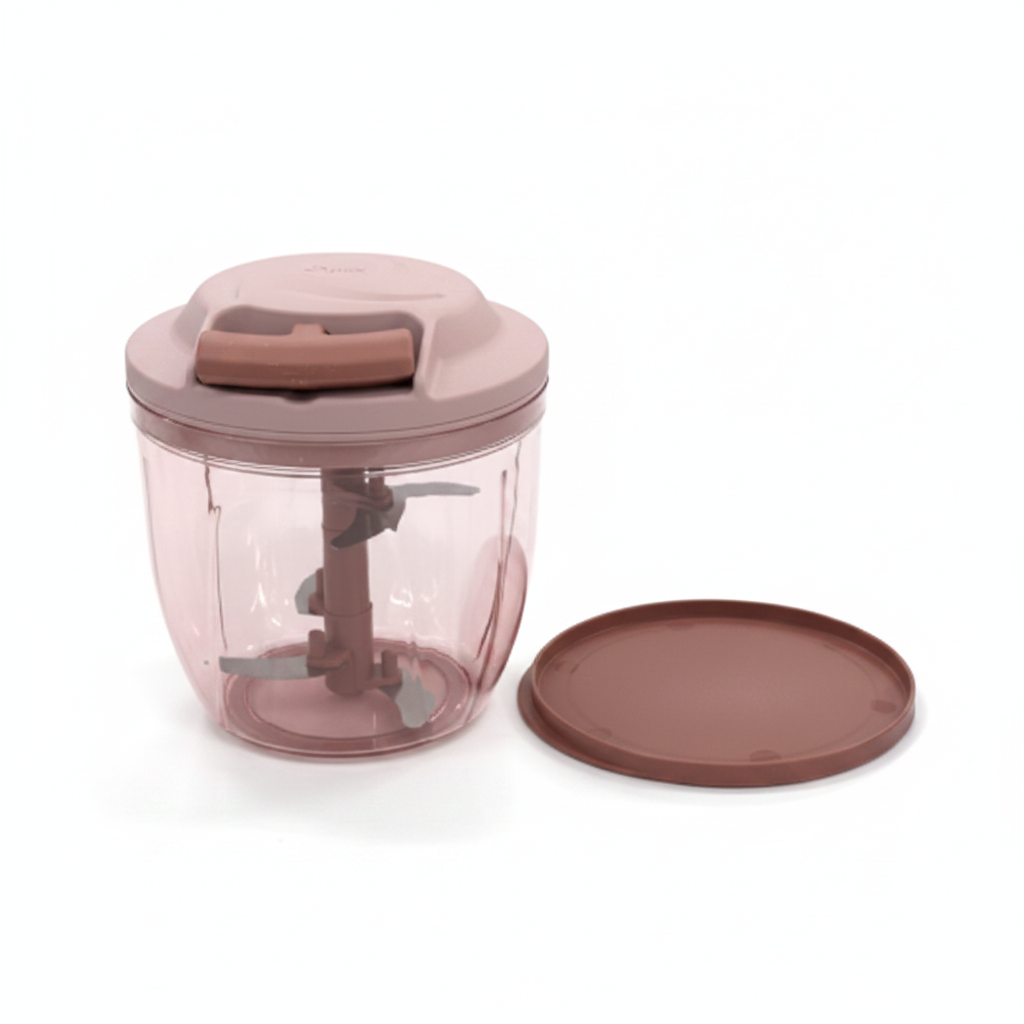 Apex Speed-X Veg Chopper Pink - With Storage Lid