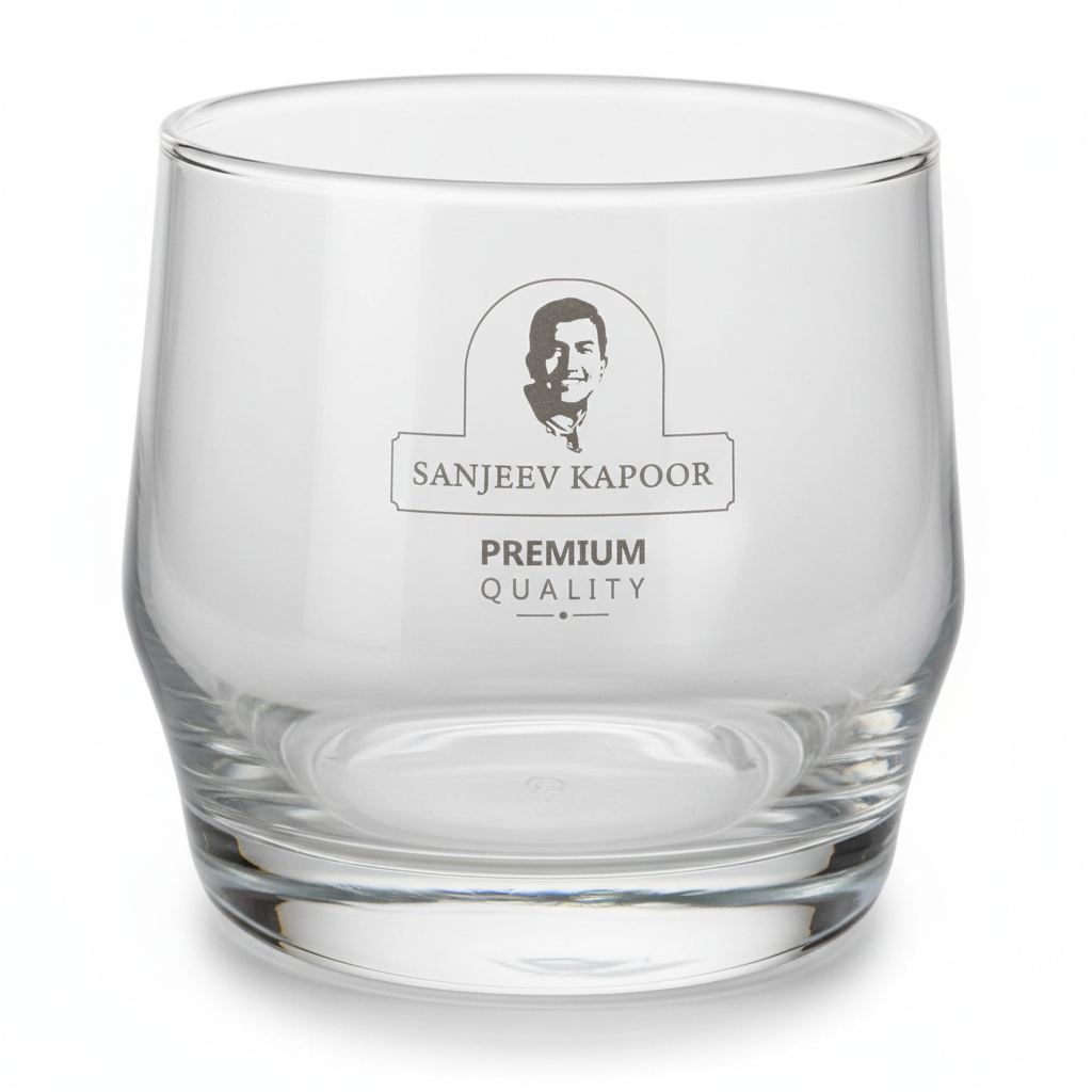 Sanjeev Kapoor Scirio Whiskey Glass Set - Close-up Detail