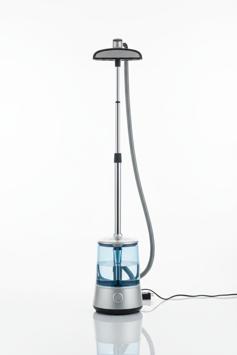 Garment Steamer Studio Product Shot on White Background