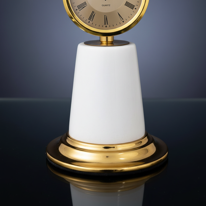 Arrow Globe Clock - Base & Clock Close-up