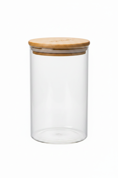 Sanjeev Kapoor Delight Glass Jar - Side Profile Clean