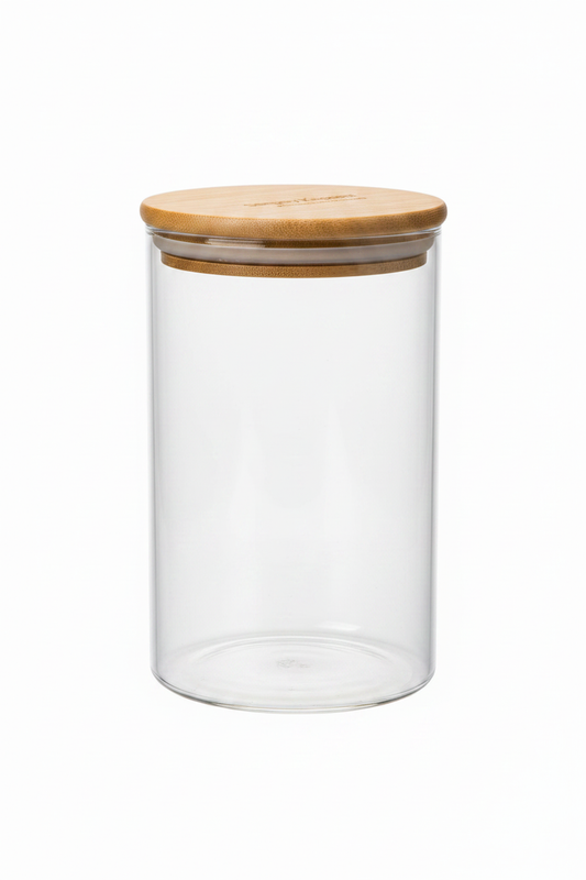 Sanjeev Kapoor Delight Glass Jar - Side Profile Clean