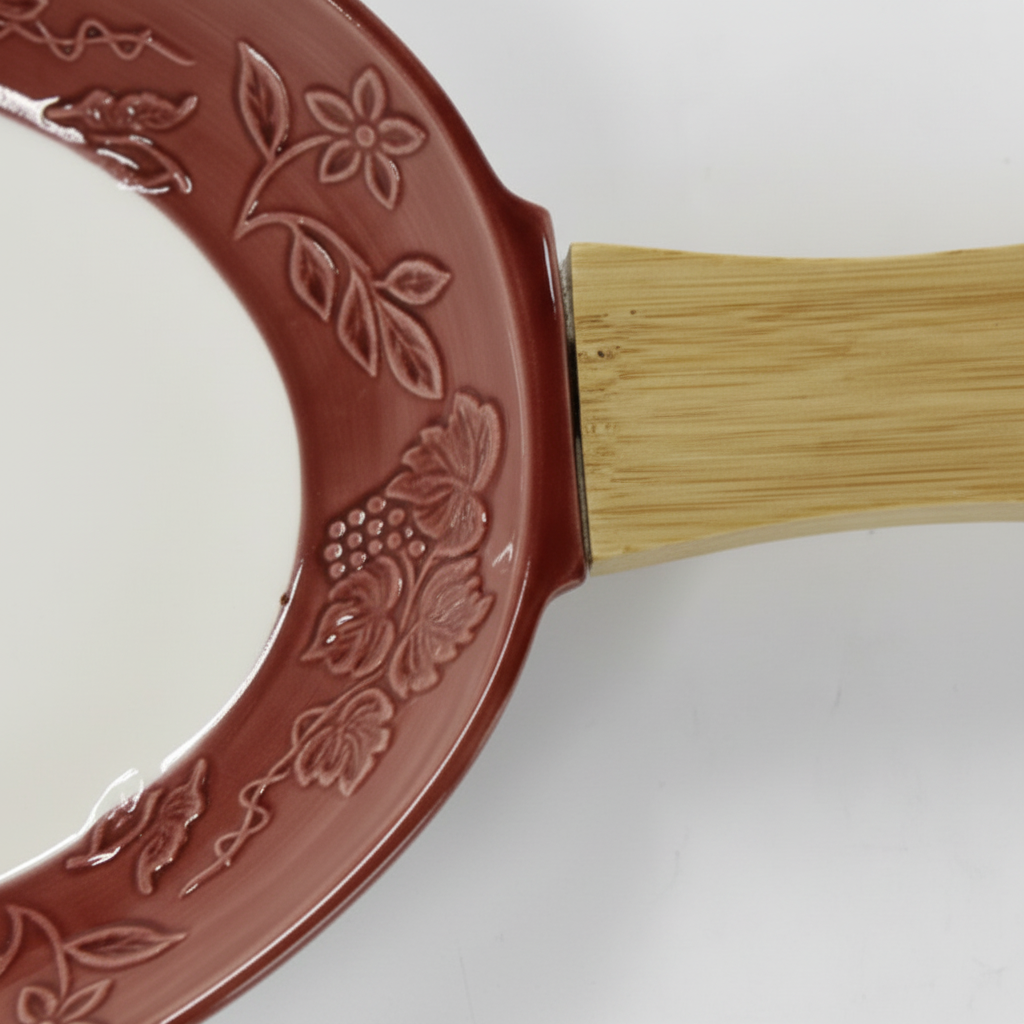 Fusion Snack Dish - Floral Detail Close Up