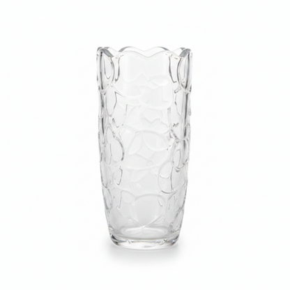 Lang Xu Crystal Glass Vase - White Background Studio Shot