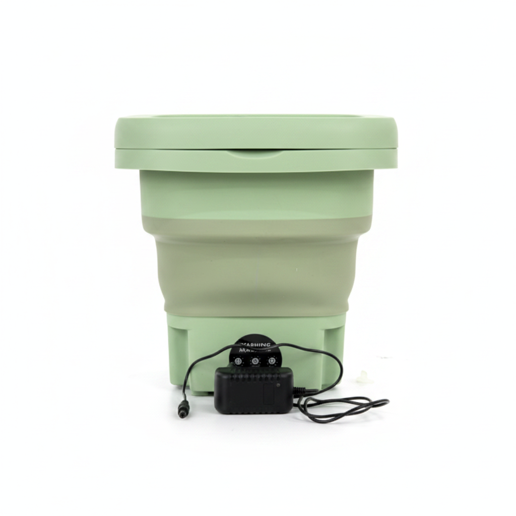 Back view with power cord white background
