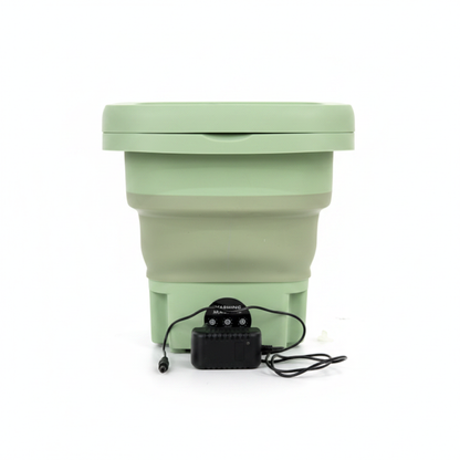 Back view with power cord white background