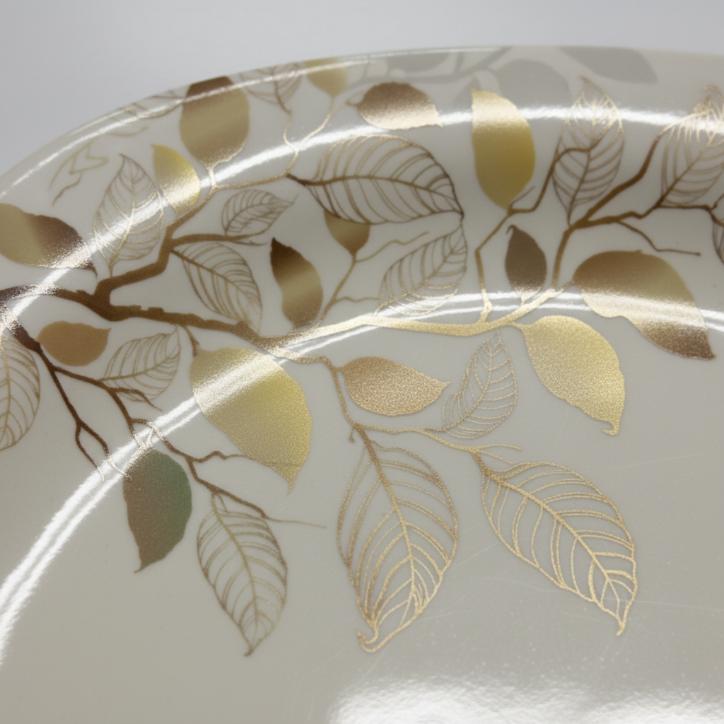 Leaf Print Close-up