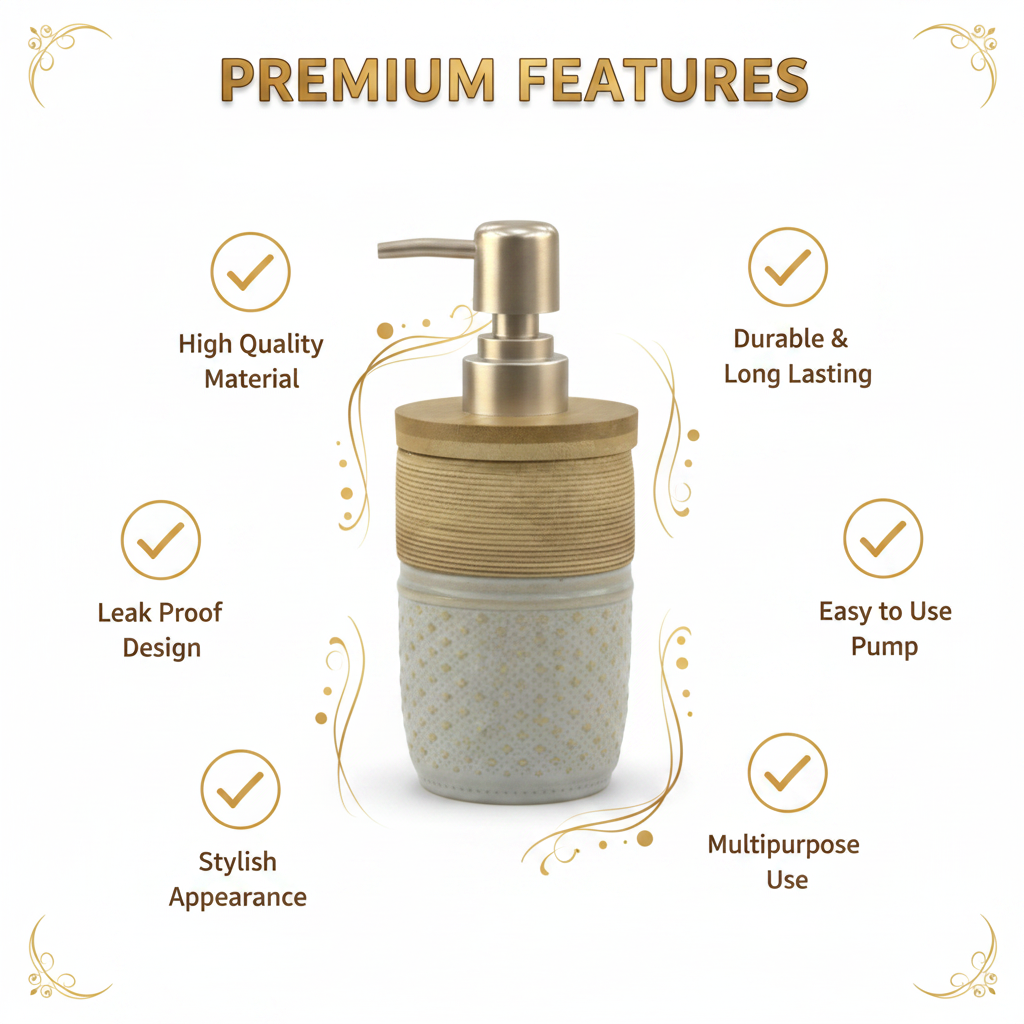 Lotion Dispenser - Infographic