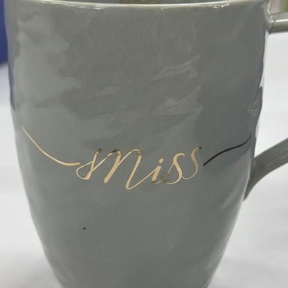 Miss Mug - Gold Script Close-up