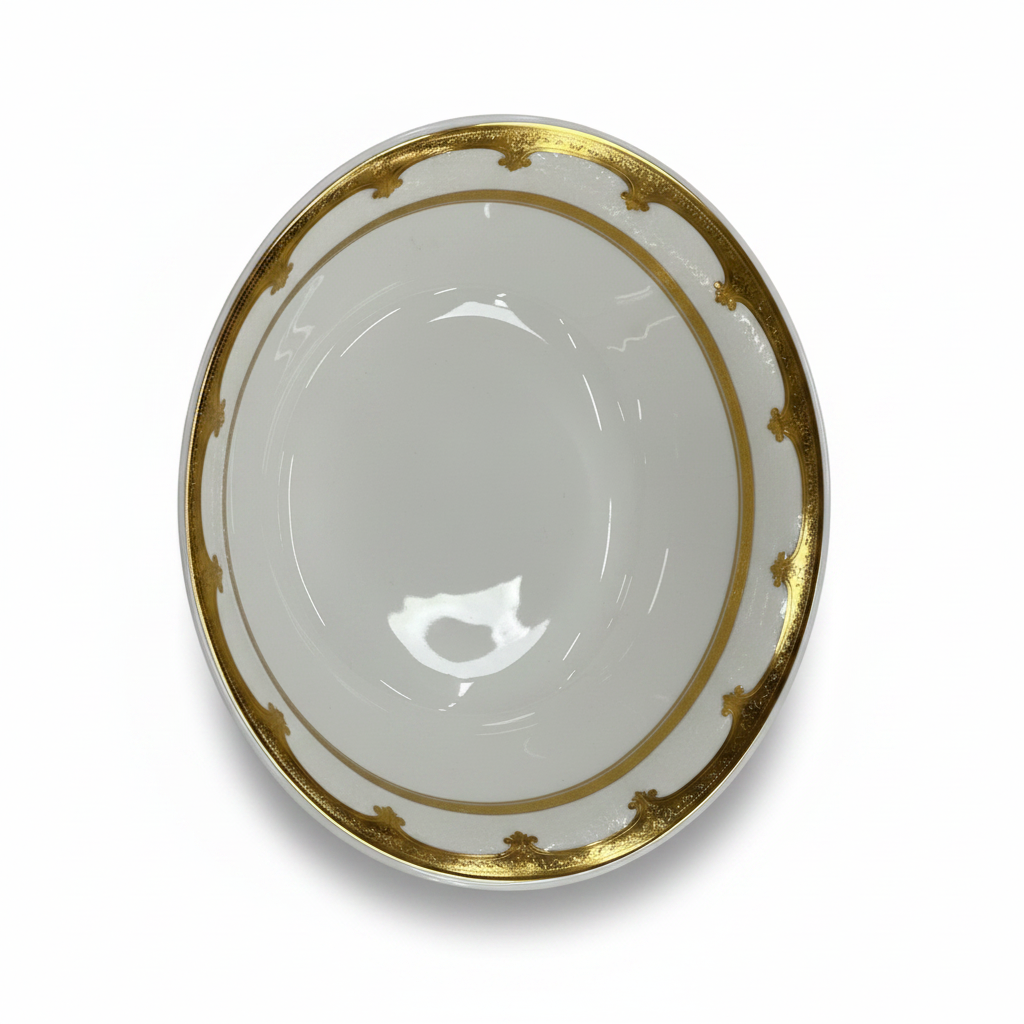 Oval Bowl - White BG