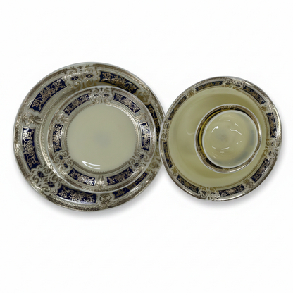 Plate & Bowl - White BG