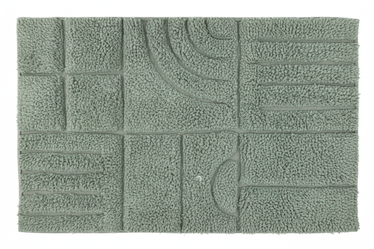 Premium Cotton Door Mat Sage Green