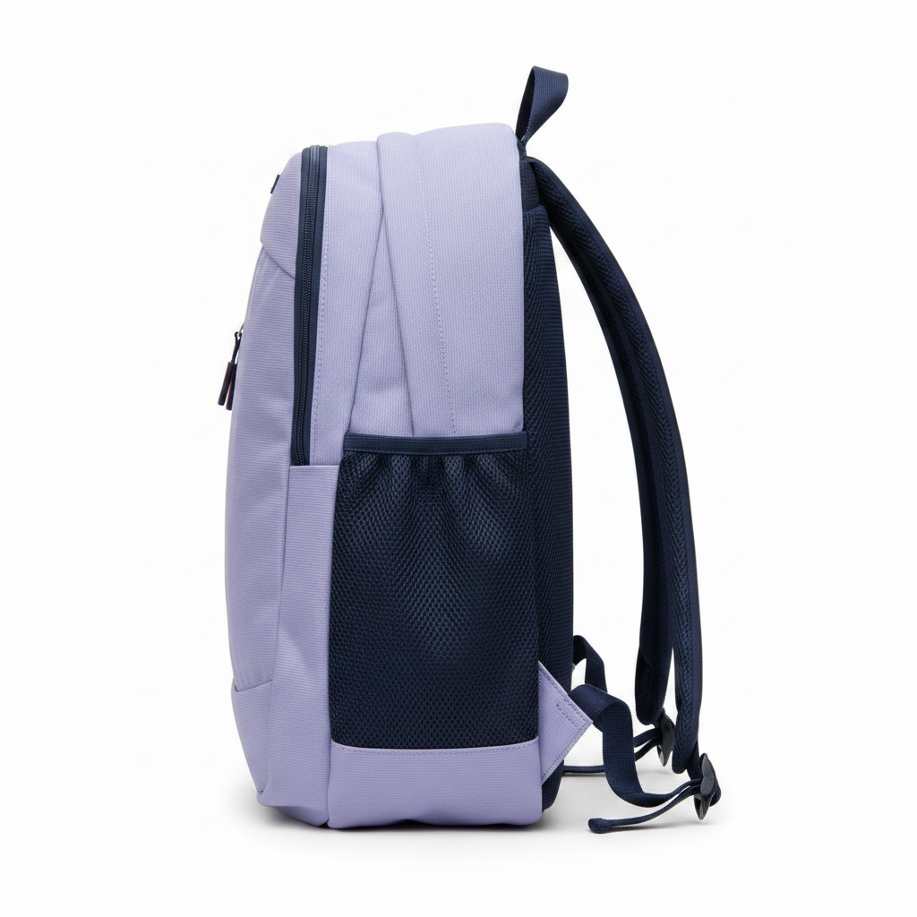 Purple Backpack Side