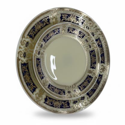 Stacked Plates - White BG