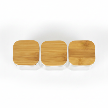 Top View Bamboo Lids