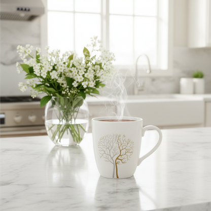 Tree of Life Mug Lifestyle